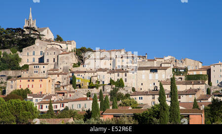 Village de Bonnieux, dans le Luberon, Provence, France. Banque D'Images