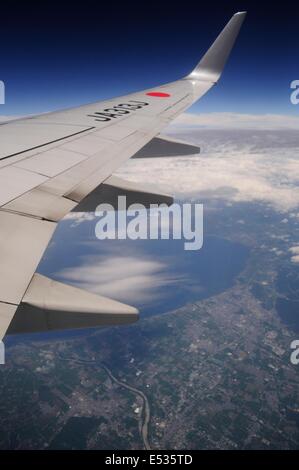 Voir l'air de l'avion, Japon Banque D'Images