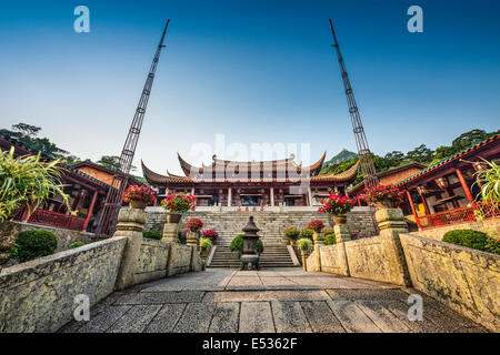 Fuzhou, Fujian au Temple Yongquan sur Gu Shan Mountain. Banque D'Images