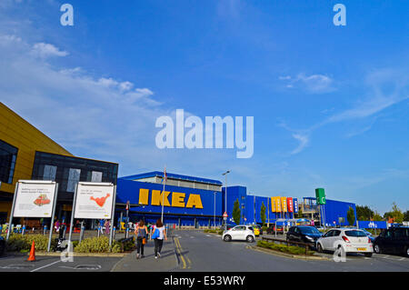 Brant Park IKEA, Wembley, London Borough of Brent, London, Angleterre, Royaume-Uni Banque D'Images