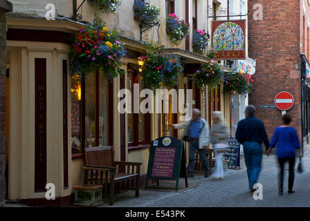 L'Église Inn, Ludlow, Shropshire, England UK Banque D'Images