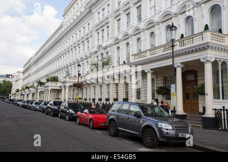 190 The Terrace, une adresse exclusive de très cher maisons dans SW7 , , Londres, Royaume-Uni. Banque D'Images