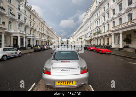 190 The Terrace, une adresse exclusive de très cher maisons dans SW7 , , Londres, Royaume-Uni. Banque D'Images