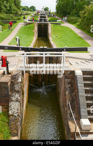 Foxton Locks Market Harborough Leicestershire UK Banque D'Images