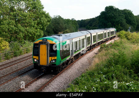 London Midland train diesel de la classe 172 Banque D'Images