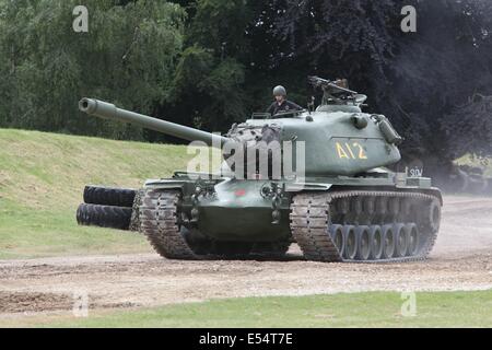 M103A2 Char lourd américain Banque D'Images