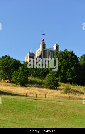 Observatoire Royal de Greenwich Park, Londres, Royaume-Uni Banque D'Images