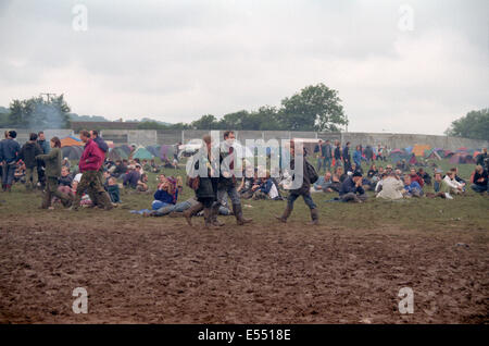 Glastonbury Festival 1997 Banque D'Images