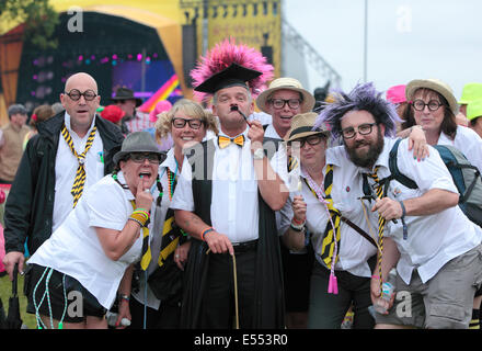 La Rewind Ecosse,Festival,Perth Scone Palace,Dimanche 19 juillet 2014, © Derek Allan/Alamy Live News Banque D'Images