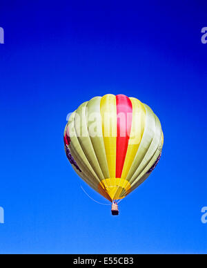 Vue de ballon à air chaud, Albuquerque, New Mexico, United States Banque D'Images