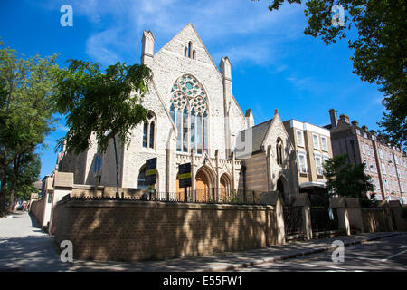 Highgate Road Chapelle, Chetwynd Rd, London Borough of Camden, NW5 1BU - église résidentiel partiellement actuellement Banque D'Images