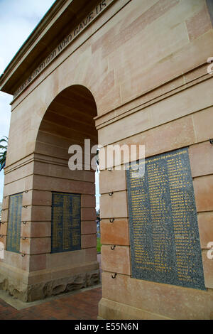 Monument commémoratif de guerre à Burwood Burwood Park, Sydney, Australie. Banque D'Images