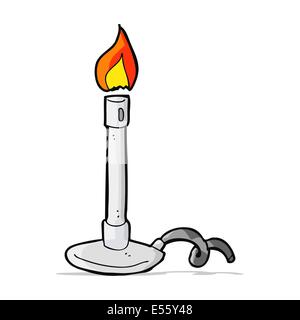 Cartoon brûleur Bunsen Illustration de Vecteur