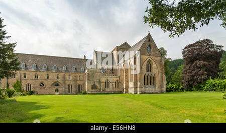 PLUSCARDEN UNE ABBAYE de moines bénédictins près d'ELGIN MORAY ECOSSE Banque D'Images