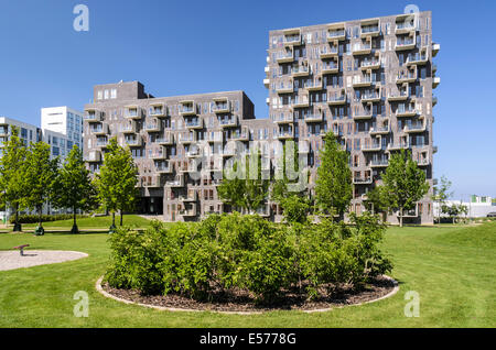 Maison de vacances moderne, Amager, Copenhague, Danemark Banque D'Images