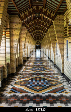 L'intérieur de l'Abbaye de St-Benoit-Du-Lac (Abbaye Saint Benoît) est illustré à St-Benoit-du-Lac, Québec Banque D'Images