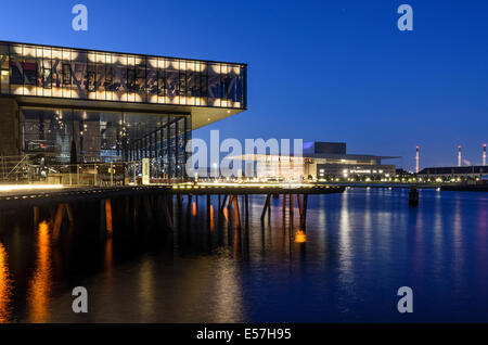 Le théâtre royal du Danemark et le Royal National Opera, Copenhague, Danemark Banque D'Images