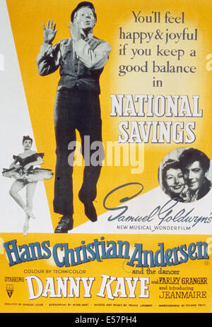 HANS CHRISTIAN ANDERSEN 1952 Samuel Goldwyn film avec Danny Kaye Banque D'Images