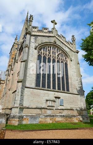 Paroisse Sainte-Trinité église dans laquelle William Shakespeare adoraient & est enterré de Stratford-Upon-Avon Warwickshire UK Banque D'Images