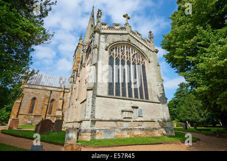 Paroisse Sainte-Trinité église dans laquelle William Shakespeare adoraient & est enterré de Stratford-Upon-Avon Warwickshire UK Banque D'Images