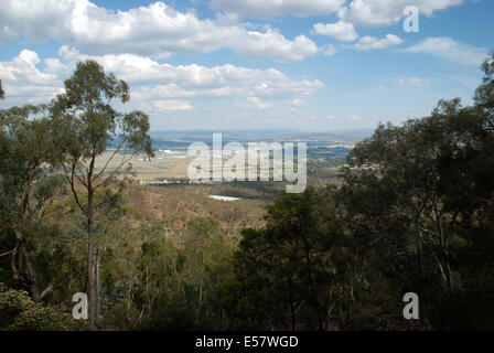 Avis de Canberra du Mont Ainslie, Canberra, ACT, Australie. Banque D'Images