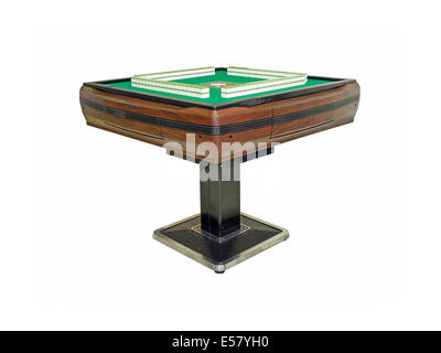 Table de mahjong automatique with clipping path Banque D'Images