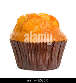 Muffin isolé sur fond blanc Banque D'Images