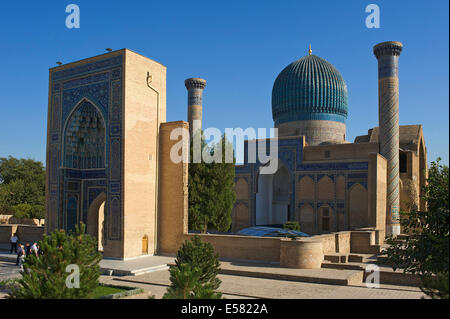 Gur-e Amir mausoleum, Samarkand, Ouzbékistan Banque D'Images