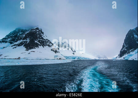 Le Canal Lemaire, l'Antarctique Banque D'Images