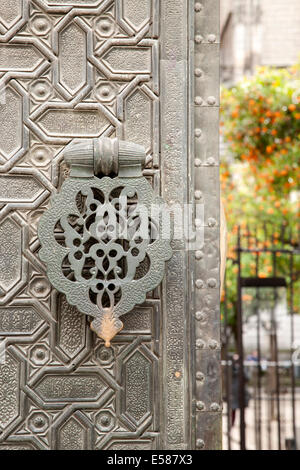 El Perdon Portail d'entrée (16e siècle), la Cathédrale de Séville, Espagne, Europe Banque D'Images