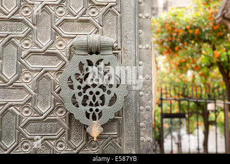 El Perdon Portail d'entrée (16e siècle), la Cathédrale de Séville, Espagne, Europe Banque D'Images