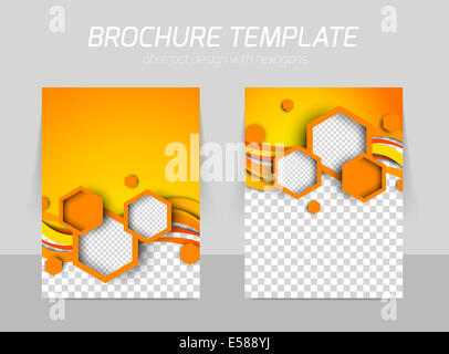 Arrière-plan de Brochure Banque D'Images