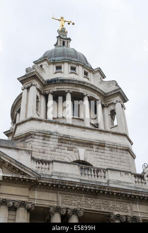 Pic montre les cours criminelles Central Old Bailey à Londres City Banque D'Images