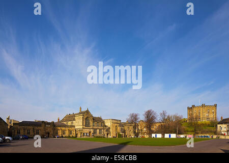 Bibliothèque de l'université, Palace Green, une partie de l'University College, Durham, Durham, UK Banque D'Images