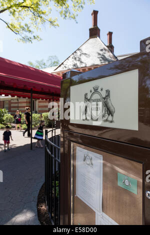 Récemment rénové, le restaurant Tavern on the Green dans Central Park, NYC Banque D'Images