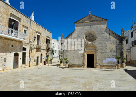 Italie Puglia Puglia Locorotondo Vallée d'Itria église Madonna della Greca Banque D'Images