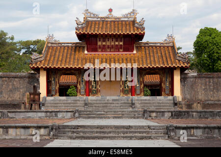 Tombeau de Minh Mang dans Hue Banque D'Images