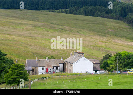 L'ancien village minier de Nenthead près de Alston dans le North Pennines, Cumbria, Royaume-Uni. Banque D'Images