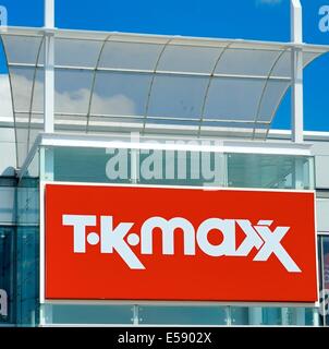 TKMAXX store sur Giltbrook retail park Nottingham England uk Banque D'Images