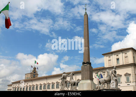 Palais du Quirinal à Rome, Italie Banque D'Images