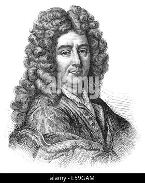Jean de La Bruyère, 1645-1696, philosophe et moraliste, Banque D'Images