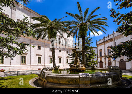 Italie Pouilles Pouilles Vallée d'Itria Martina Franca Palazzo Ducale Palais Ducal Banque D'Images