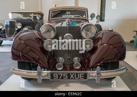 Mercedes-Benz 540K Cabriolet C 1936, Franschhoek Motor Museum, Afrique du Sud Banque D'Images