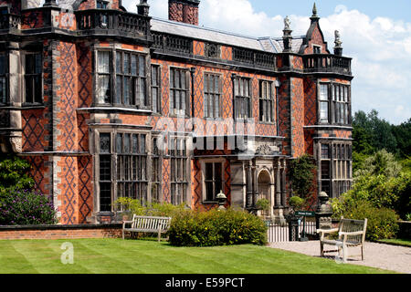 Arley Hall est une maison de campagne dans le village de Arley, Cheshire, Angleterre, Banque D'Images