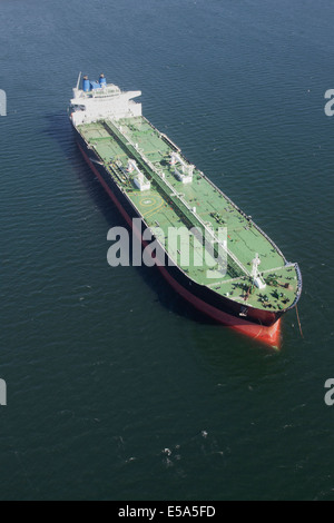 L'ancre des pétroliers en mer Banque D'Images