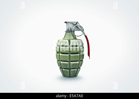 Close up de grenade Banque D'Images