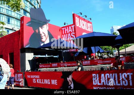 San Diego. 23 juillet, 2014. La "liste noire" énorme placard vu le 23 juillet 2014 au cours de la San Diego Comic-Con International à San Diego. © dpa/Alamy Live News Banque D'Images