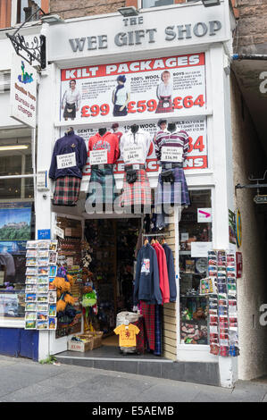 Le petit cadeaux sur Royal Mile d'Édimbourg. Banque D'Images