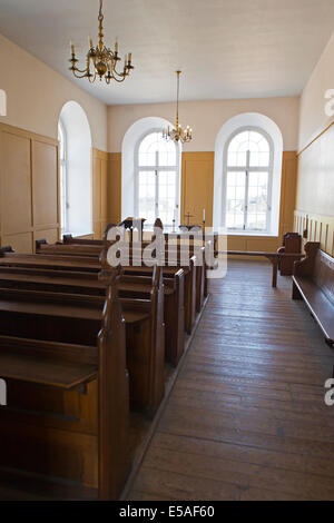 Chapelle du xviiie siècle au-dessus de la guérite au Tilbury Fort, Essex, Angleterre, Royaume-Uni. Banque D'Images