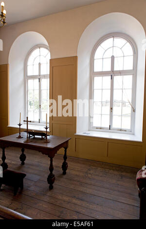 Chapelle du xviiie siècle au-dessus de la guérite au Tilbury Fort, Essex, Angleterre, Royaume-Uni. Banque D'Images
